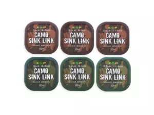 ESP návazcová šňůka Camo Sink Link Green 10m