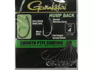 GAMAKATSU Háček G-CARP Hump Back Grey