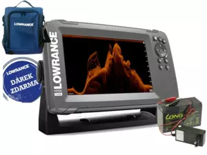 LOWRANCE HOOK² 7X se Sondou Splitshot + baterie a nabíječka ZDARMA