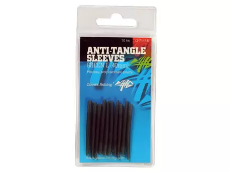 GIANTS FISHING Převleky proti zamotání Anti-Tangle Sleeves Green L/10ks ( 40mm )