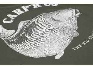 CARP ´R´ US Tričko Carp´R´Us Mouthsnagger army zelená