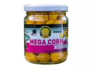 LK Baits MEGA CORN Hungary Honey - Obří kukuřice Maďarský med 220ml 