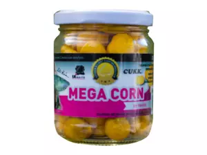 LK Baits MEGA CORN Ice Vanilla  - Obří kukuřice Vanilka 220ml