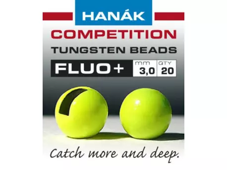 HANÁK Competition Tungstenové hlavičky Fluo + chartesuseové