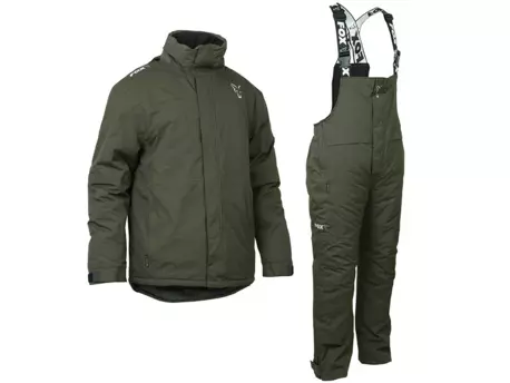 FOX Komplet GREEN & SILVER Winter Suit