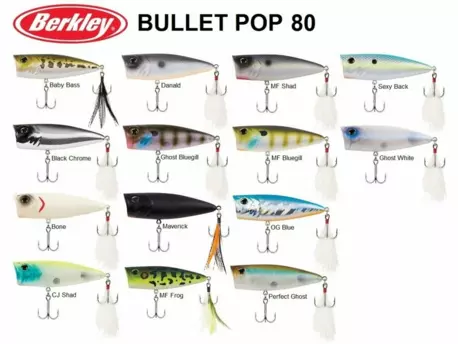 Wobler Berkley Bullet Pop 8cm VÝPRODEJ