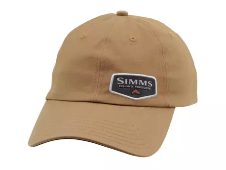 SIMMS Kšiltovka Oil Cloth Cap Honey Brown