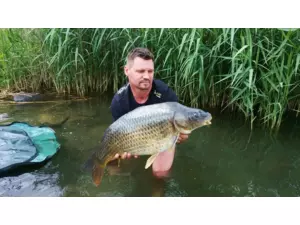 Tričko R-SPEKT DOUBLE CARP (zelený kapr)