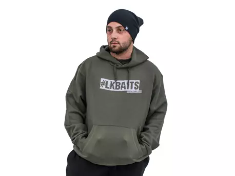 LK Baits mikina khaki 2019 potisk vel. XXL