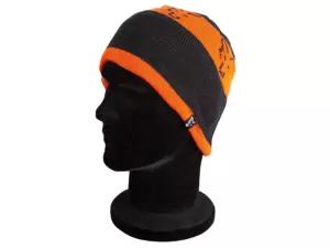 FOX čepice Black & Orange Beanie AKCE