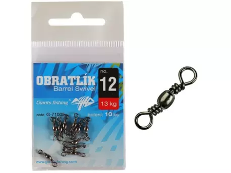 GIANTS FISHING Obratlík Barrel Swivel