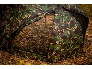 GIANTS FISHING SET Umbrella Brolly Exclusive CAMO 60 + lehátko Specialist 6Leg + Spací pytel 5 Season Ext Camo Sleeping Bag