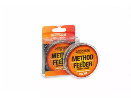 MIVARDI Method & Feeder Sinking Braid    150m     0,14mm