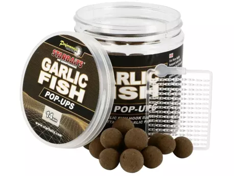 STARBAITS Plovoucí Boilies CONCEPT GARLIC FISH POP UP VÝPRODEJ