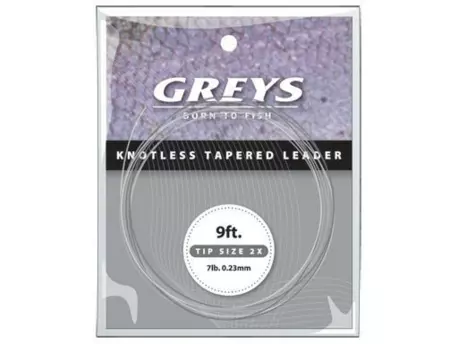 GREYS Ujímaný návazec Greylon K/T Leader 7X 270cm 0.9kg 10MM VÝPRODEJ