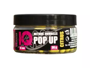 LK Baits IQ Method Dumbels Pop-Up 10mm, 30 g Citrus