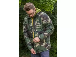 Bunda Wychwood Puffa Jacket Camo VÝPRODEJ