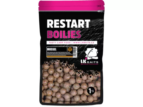 LK Baits ReStart Boilie Mussel  30 mm, 1kg