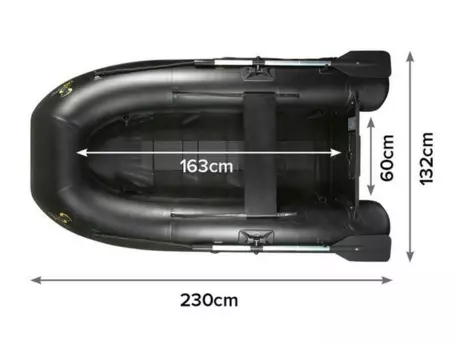 Carp Spirit  Black Boat ONE 230