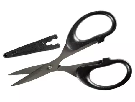 GIANTS FISHING Nůžky černé Scissors with Safety Cap