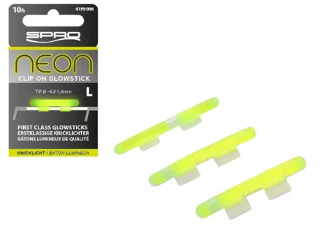 SPRO Neon Clip On Glow Stick Green