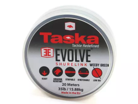 Taska Evolve - Shurelink komb. návazcový materiál zelený 20m 20lb