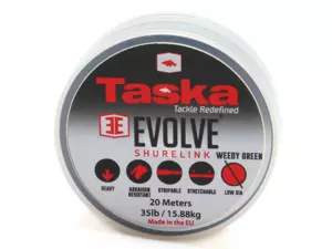 Taska Evolve - Shurelink komb. návazcový materiál zelený 20m 20lb