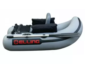 Nafukovací Belly Boaty Elling - BB162 černý - TESTOVACÍ MODEL