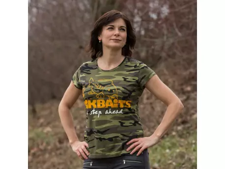 MIKBAITS Dámské tričko camou Ladies team