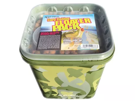 BAIT-TECH Mix (kbelík) Carp Fishing Floater Pack VÝPRODEJ