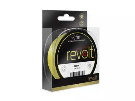 DELPHIN FIN Revolt 8X / 18MM, 122m, 13,8KG  / fluo žlutá VÝPRODEJ