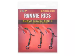 ESP návazce Ronnie Rig B'less HRS vel. 4, 3ks