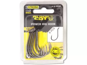 BLACK CAT Háček Power Rig DG DG coating 6ks