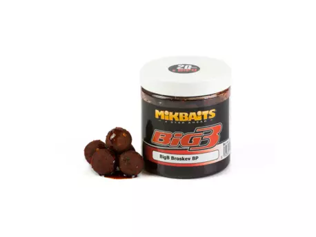 rybářské boilies MIKBAITS Legends v dipu 250ml